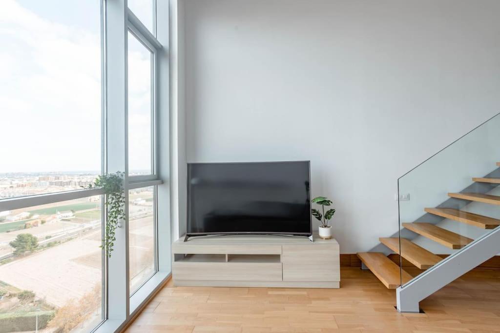Duplex Loft Apartamento Con Parking Gratis Leilighet Valencia Eksteriør bilde